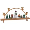 * Schwibbogen|Schwibbogen "Children With Snowman"