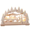 RATAGS Holzdesign Germany Souvenirs|Schwibbogen "Heidelberg In Winter", 115 V