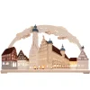 RATAGS Holzdesign Rothenburg Souvenirs|Schwibbogen "Rothenburg Ob Der Tauber" 115V