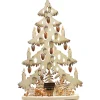 RATAGS Holzdesign Schwibbogen|Schwibbogen "Tree Deer On The Manger", 230V With Usb A Port