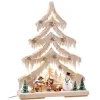 * Schwibbogen|Schwibbogen "Tree Winter Forest", 230 V With Usb A Port