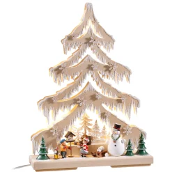 * Schwibbogen|Schwibbogen "Tree Winter Forest", 115 V With Usb A Port
