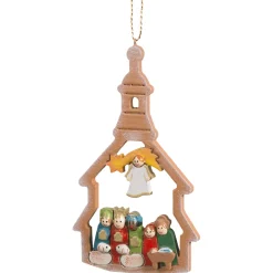 * Wood Tree Decorations|Seiffen Church