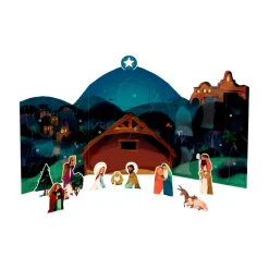 * Advent Decorations & Calendars|Set Up Advent Calendar "Christmas Nativity"