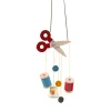 * Wood Tree Decorations|Sewing Days