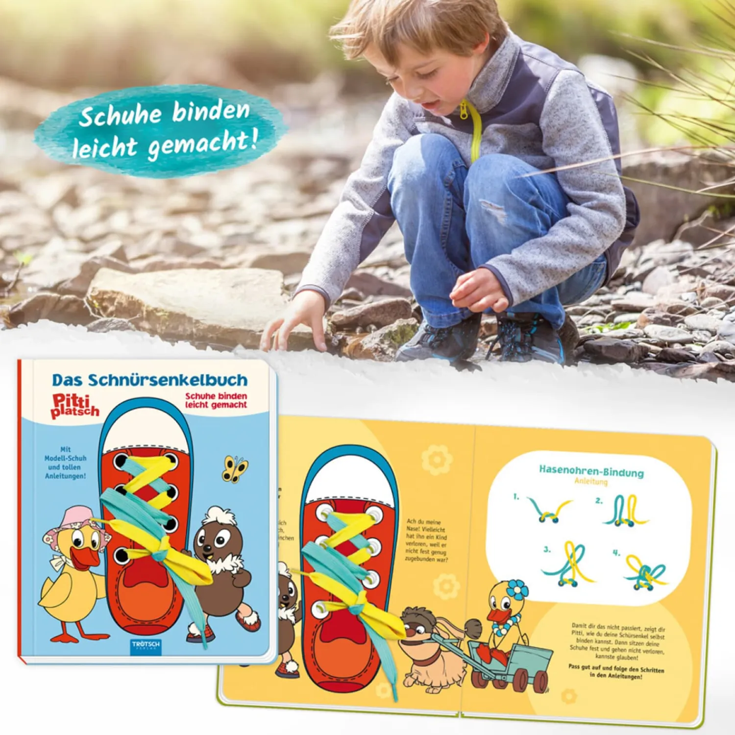 Trötsch Verlag Sandmannchen And His Friends|Shoelace Book Pittiplatsch