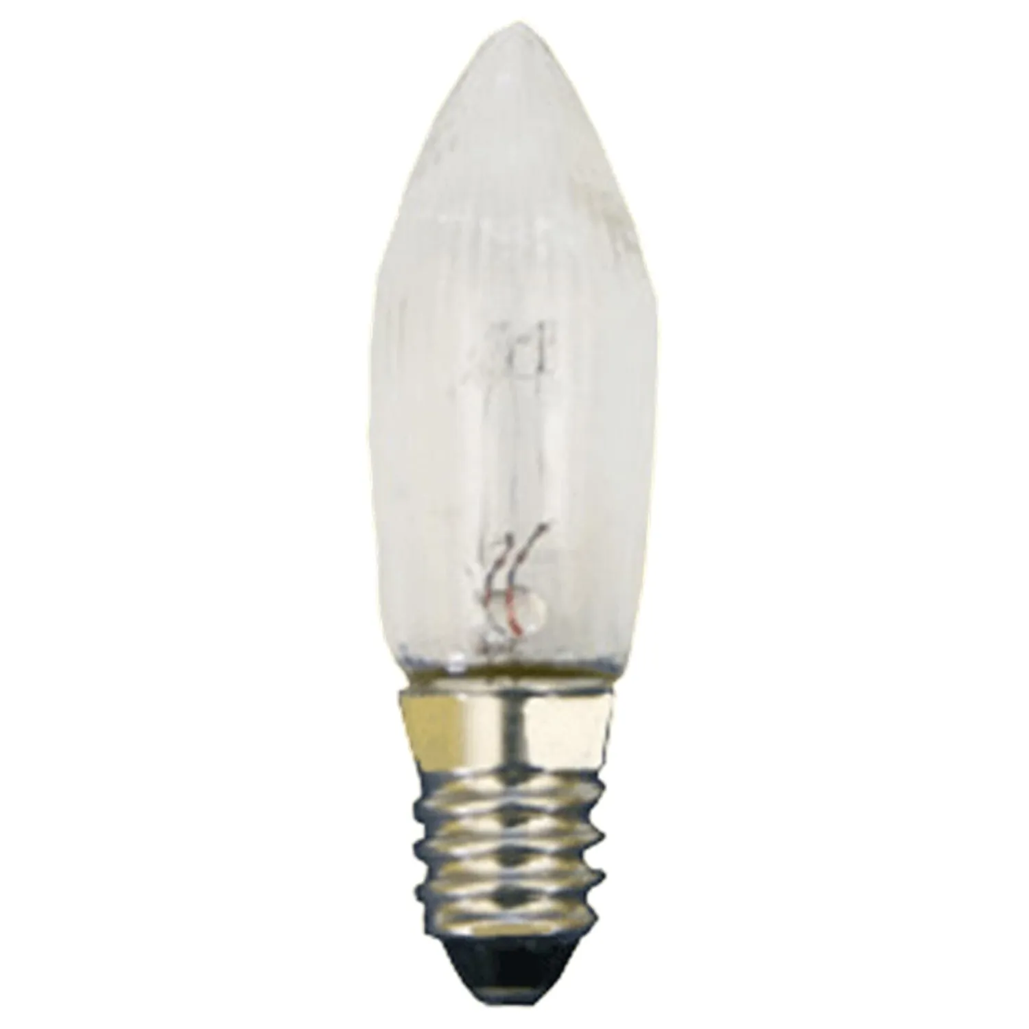 * Spare Parts & Accessories|Short Screw Thread Bulb, 55V/3W/E10, Height 1.5" (40Mm)
