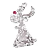 * Decorative Figurines|Sitting Reindeer With A Red Nose