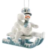 * Wood Tree Decorations|Sleigh Ride