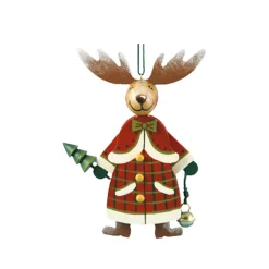 * Wood Tree Decorations|Smart Reindeer