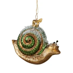 Poesie in Glas Glass Tree Decorations|Snail