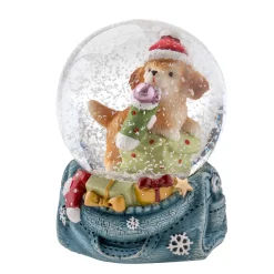 * Snow Globes|Snow Globe "Christmas Dog"