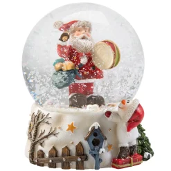 * Snow Globes|Snow Globe "Drum Roll", Large