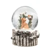 * Snow Globes|Snow Globe "Fox With Robin"