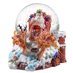 * Snow Globes|Snow Globe "Reindeer Sleigh"