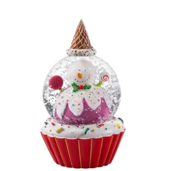 * Snow Globes|Snow Globe "Snowman Muffin"
