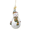 Poesie in Glas Glass Tree Decorations|Snowman