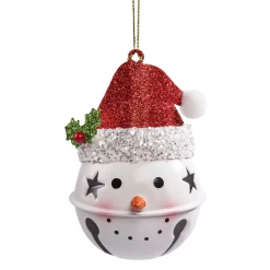 * Metal Tree Decorations|Snowman Bell