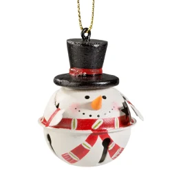 * Metal Tree Decorations|Snowman Bell