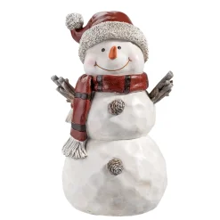 * Decorative Figurines|Snowman With Cap