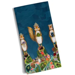 * Table Decorations|Squirrel Royale Tea Towel