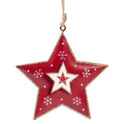 * Metal Tree Decorations|Star