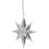 * Brass Tree Decorations|Star, Silver