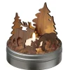 designimdorf Nativity Scenes|Story In Tin "Winter Forest"