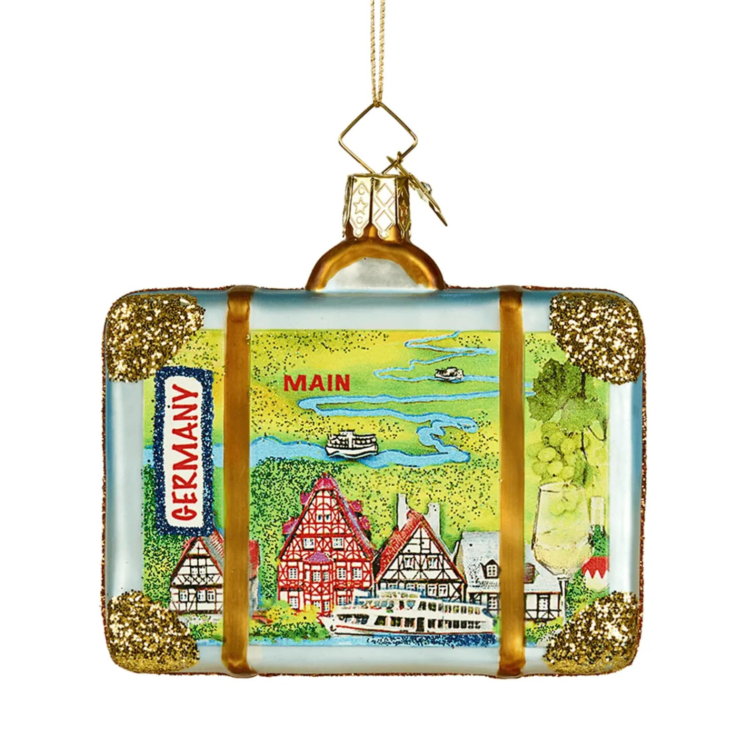 Poesie in Glas Germany Souvenirs|Suitcase Miltenberg