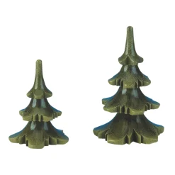 Hubrig Volkskunst Hubrig Miniatures|Summer Tree, Set Of 2
