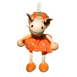 * Toys|Swinging Figure "Cow With Dress"