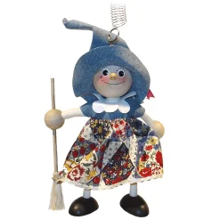 * Toys|Swinging Figure "Witch", Blue