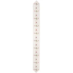 * Table Decorations|Table Ribbon "Christmas Rose White" 15X160Cm