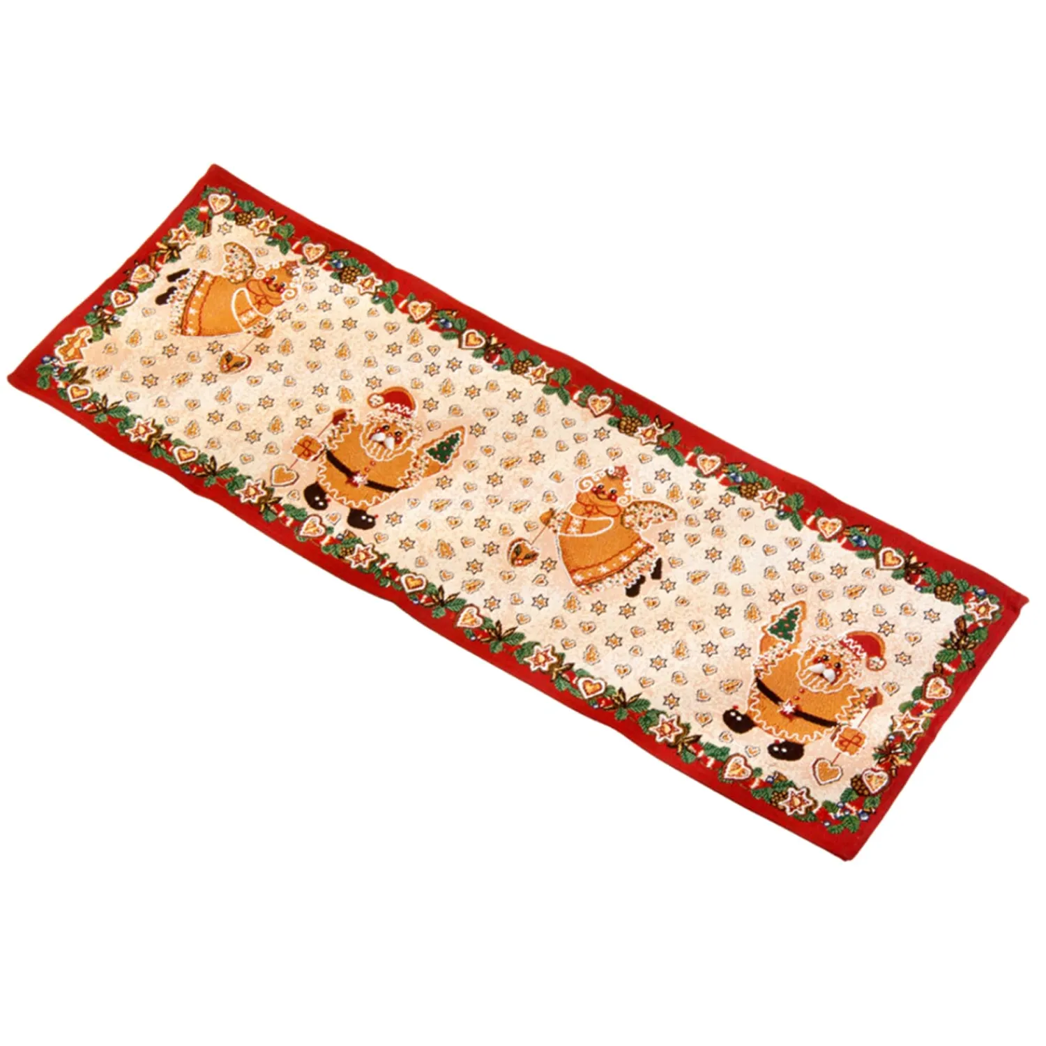 * Table Decorations|Table Runner "Gingerbread Time", 32X96 Cm