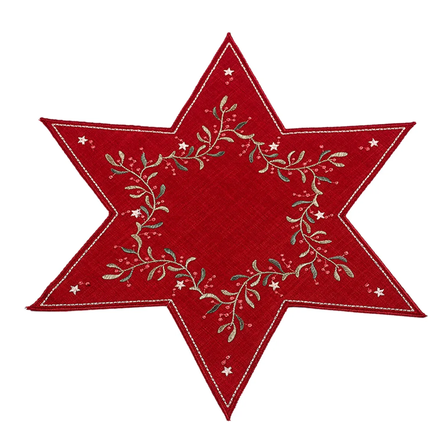 * Table Decorations|Tablecloth "Mistletoe", 14.2 Inch