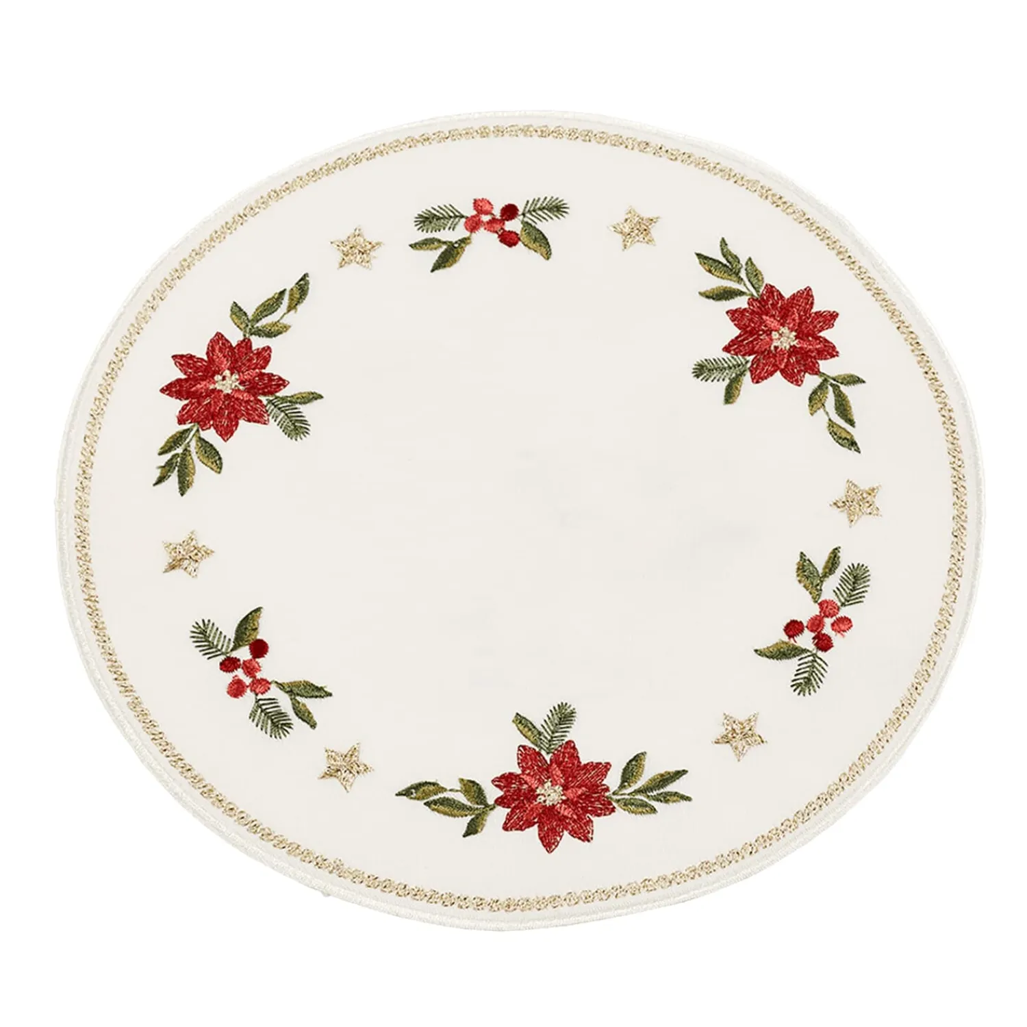 * Table Decorations|Tablecloth "Poinsettia" R 7.87 Inch
