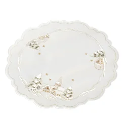 * Table Decorations|Tablecloth "Winter Village" R 28 Cm