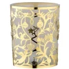 * Candle- & Tealight Holders|Tealight Glass "Christmas In The Forest" Gold