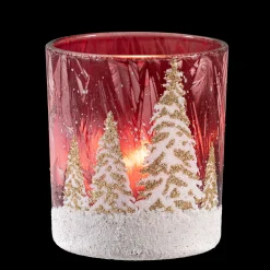 * Candle- & Tealight Holders|Tealight Holder "Winter Forest"
