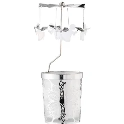 * Candle- & Tealight Holders|Tealight Mobile "Angel", Silver