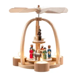 * Pyramids|Tealight-Pyramid Birth Of Christ
