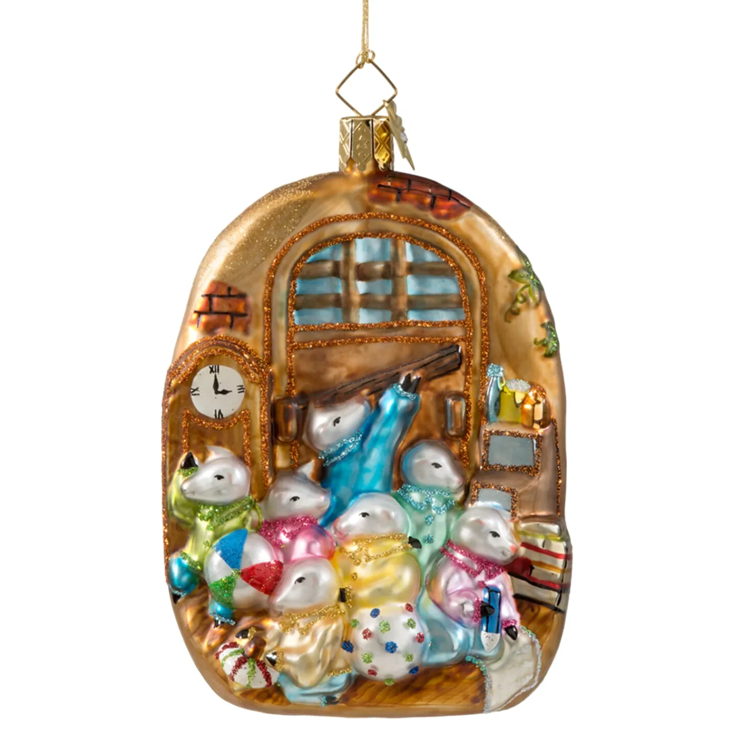 Poesie in Glas Glass Tree Decorations|The Wolf And The Seven Young Kids