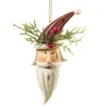 * Resin Tree Decorations|Tree Ornament Santa's Head, Small