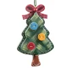 * Wood Tree Decorations|Tree Patchwork
