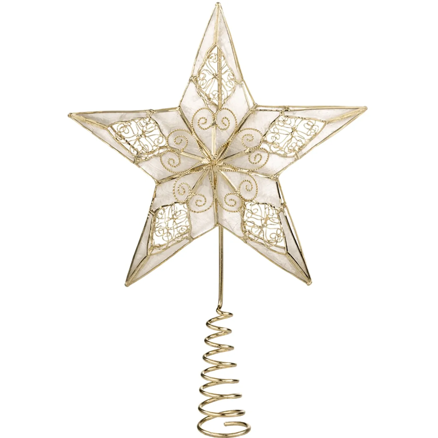 * Tree Topper|Tree Topper Star With Filigree Ornaments