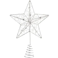 * Tree Topper|Tree Topper Star With Little Stars, Silver
