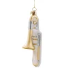 Poesie in Glas Glass Tree Decorations|Trombone