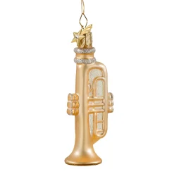 Poesie in Glas Glass Tree Decorations|Trumpet