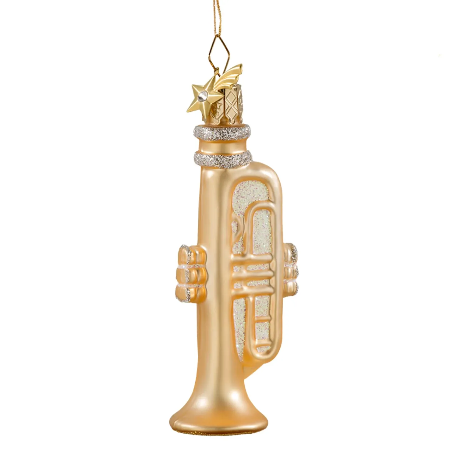Poesie in Glas Glass Tree Decorations|Trumpet