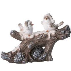* Decorative Figurines|Two Birds On A Winter Branch